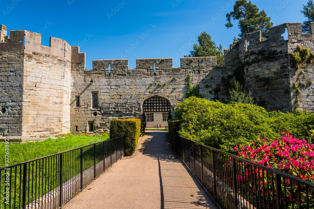Warwick Castle Warwickshire English Midlands England UK