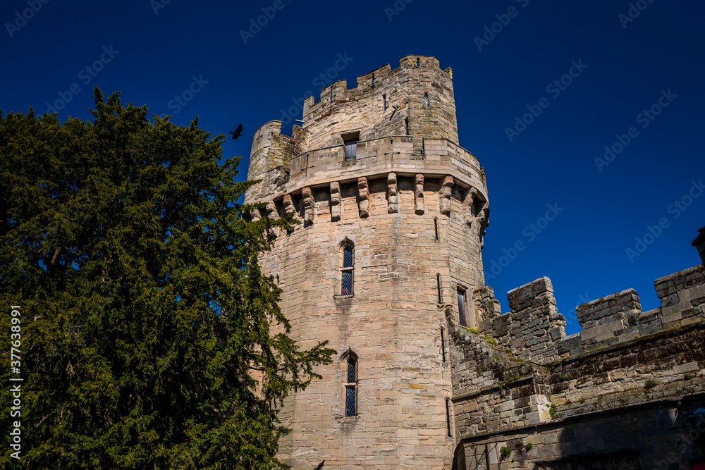 Warwick Castle Warwickshire English Midlands England UK