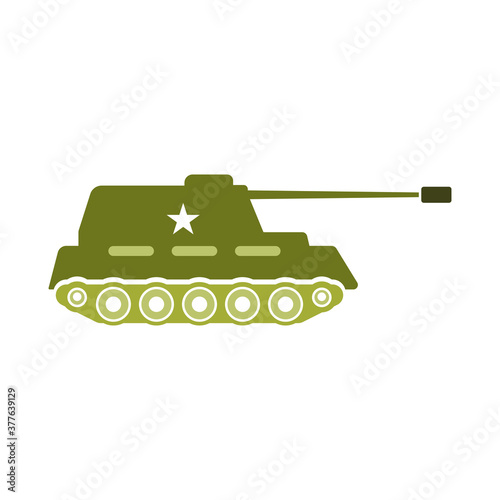 Tank icon vector