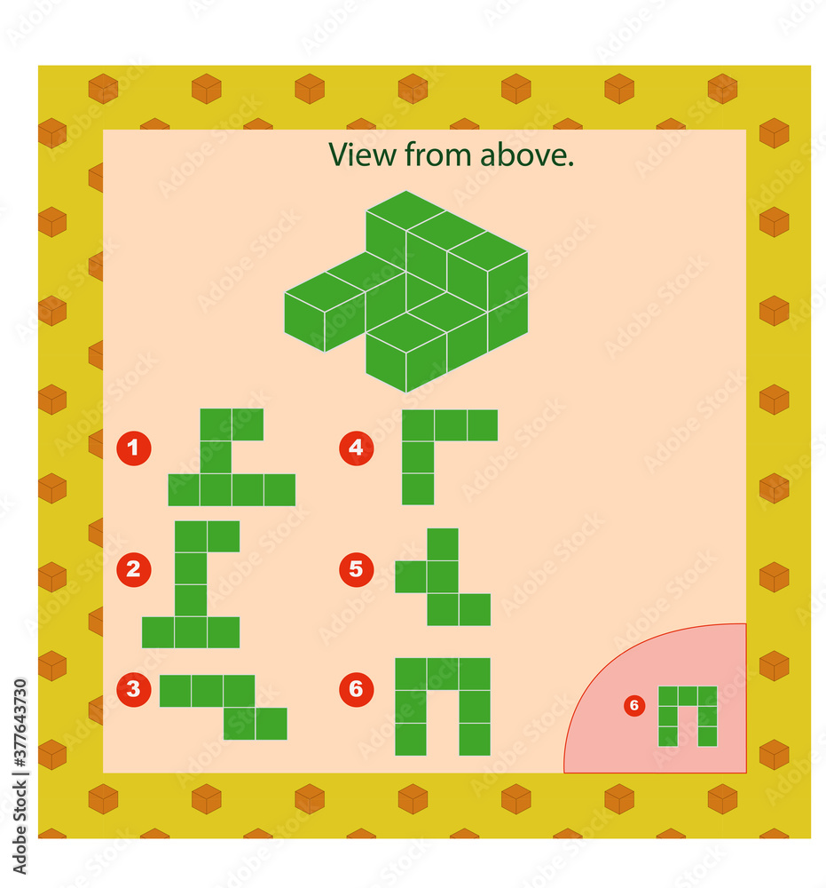 Logical educational game for children and adults, puzzle. the development of spatial thinking in children. Logical educational game for children and adults, puzzle. the development of spatial thinking in children.