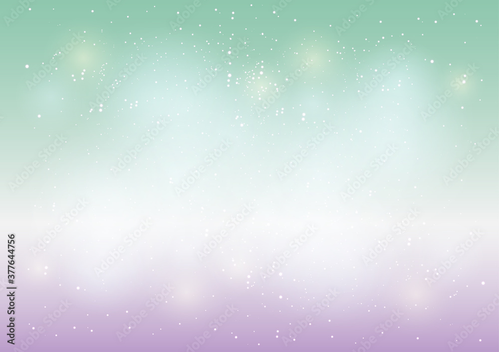 Fototapeta premium Star and bokeh on New Year's Day and copy space. Holiday Abstract Background Made From Vector