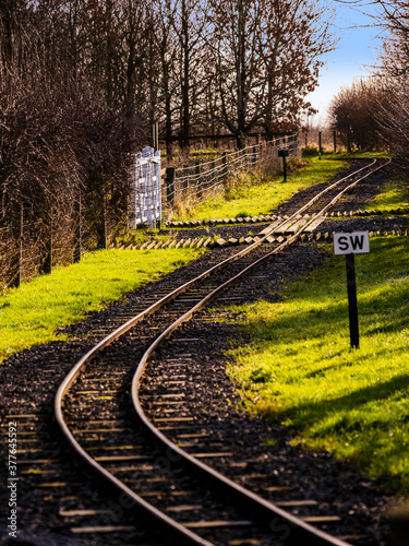 narrow guage railway line