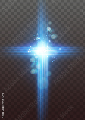 abstract background with glowing cross