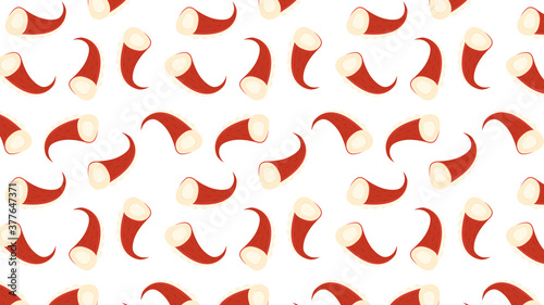 Squid tentacles pattern wallpaper. Squid tentacles vector.