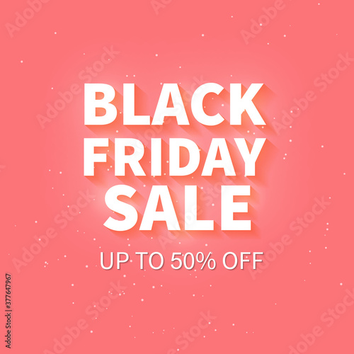 Wallpaper Mural Black friday sale banner. vector illustration template. Torontodigital.ca