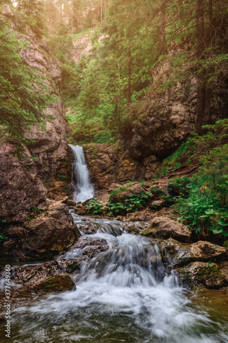 Waterfall in the mountains