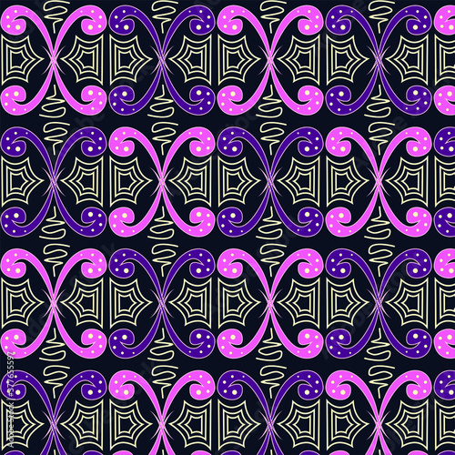 Batik Indonesian: is a technique of wax-resist dyeing applied to whole cloth, or cloth made using this technique originated from Indonesia. Batik is made either by drawing dots and lines