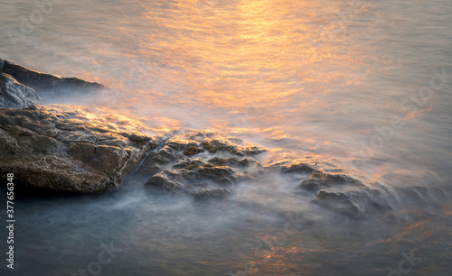 Beach Rocks, St Monans, Fife,Scotland,UK