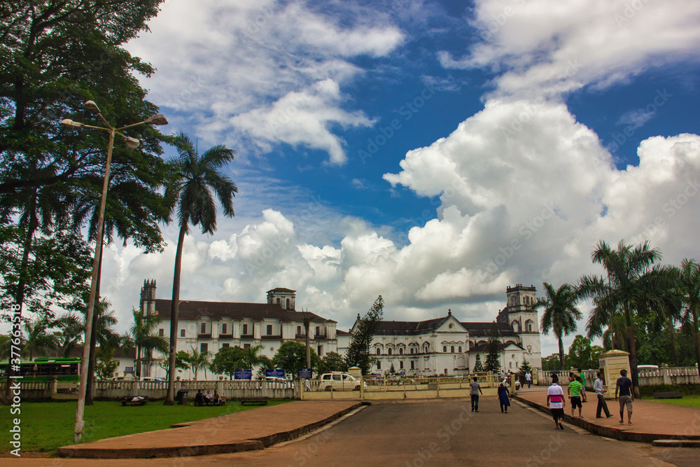 Fototapeta premium Old Goa, Historical, Churches, UNESCO world heritage site, India