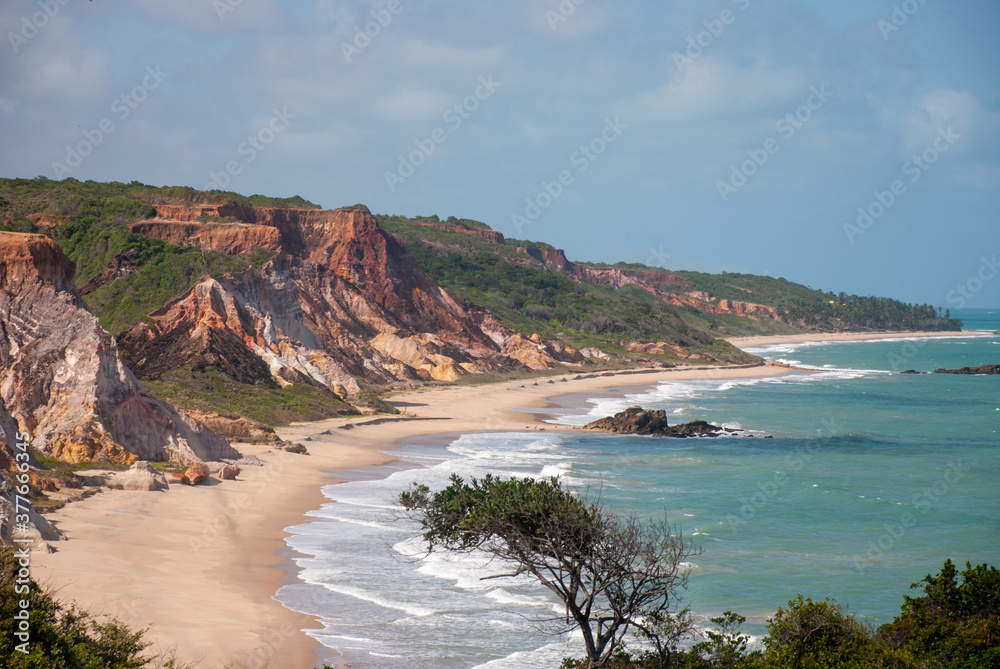 Tabatinga Beach. Conde, Paraiba, Brazil.
