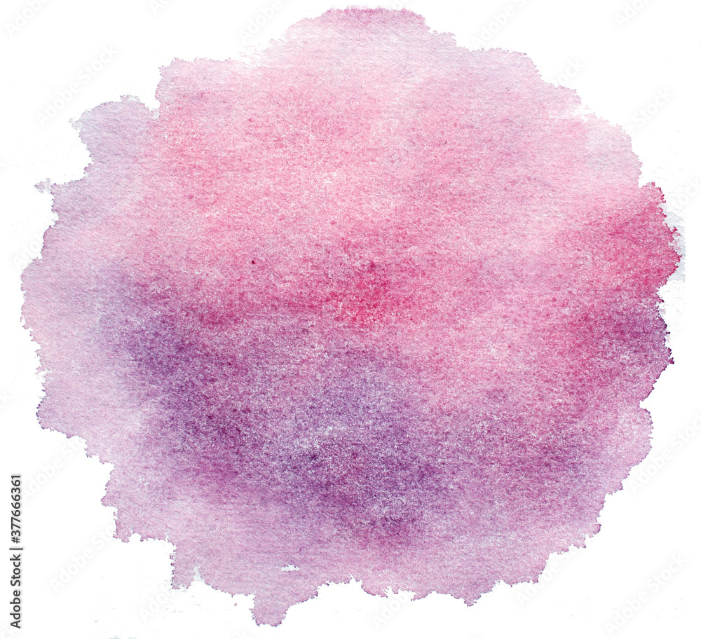 Watercolor red background. Watercolor violet background. Watercolor texture abstract.