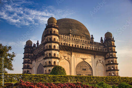 Gol Gumbaz (big dome) at Vijayapura is the mausoleum of king Muhammad Adil Shah, Karnataka, India