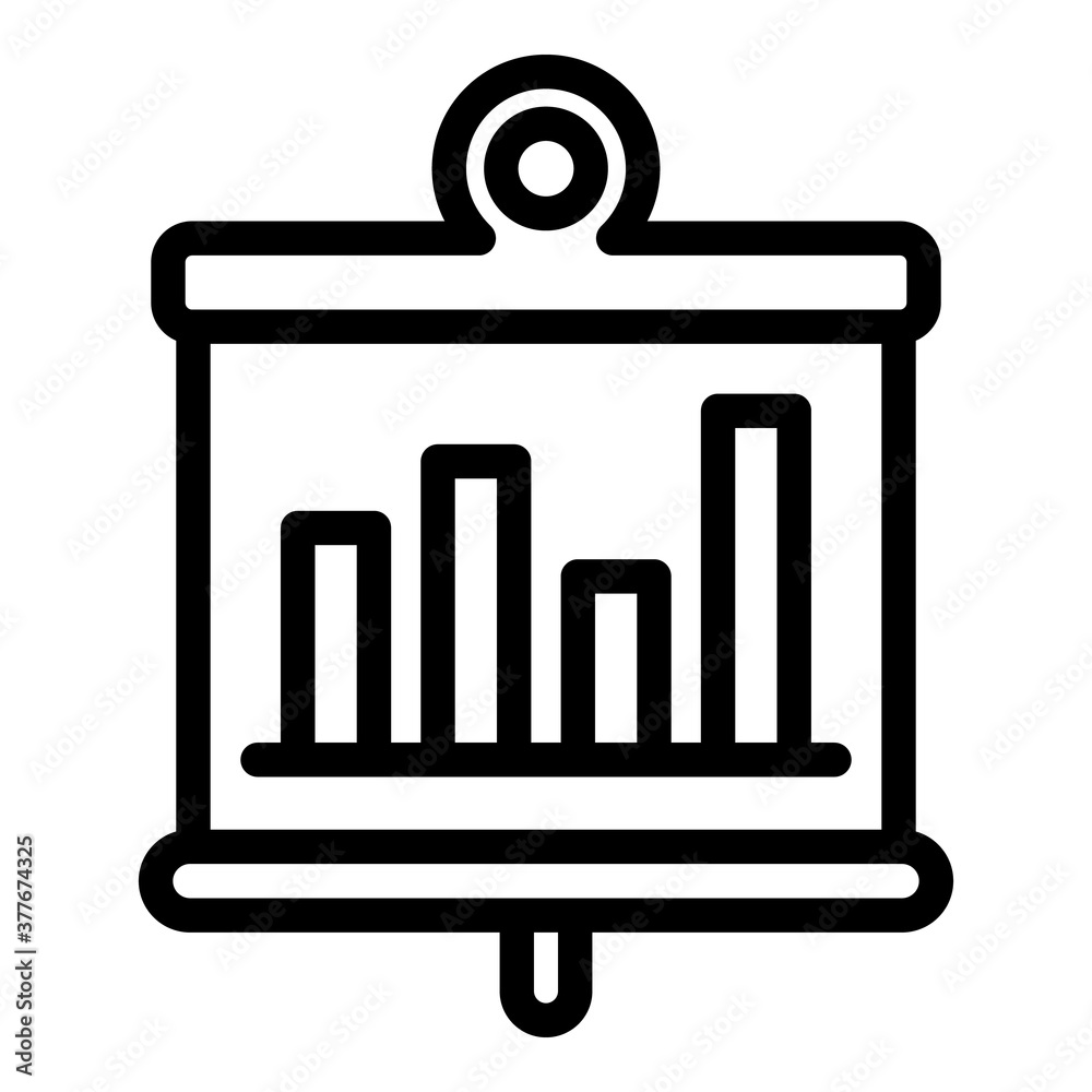 Standard banner icon. Outline standard banner vector icon for web design isolated on white background Standard banner icon. Outline standard banner vector icon for web design isolated on white background