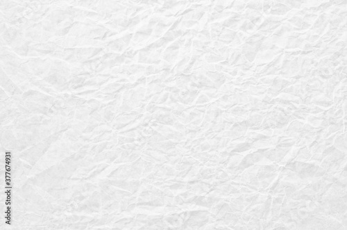Fototapeta Naklejka Na Ścianę i Meble -  white crumpled paper