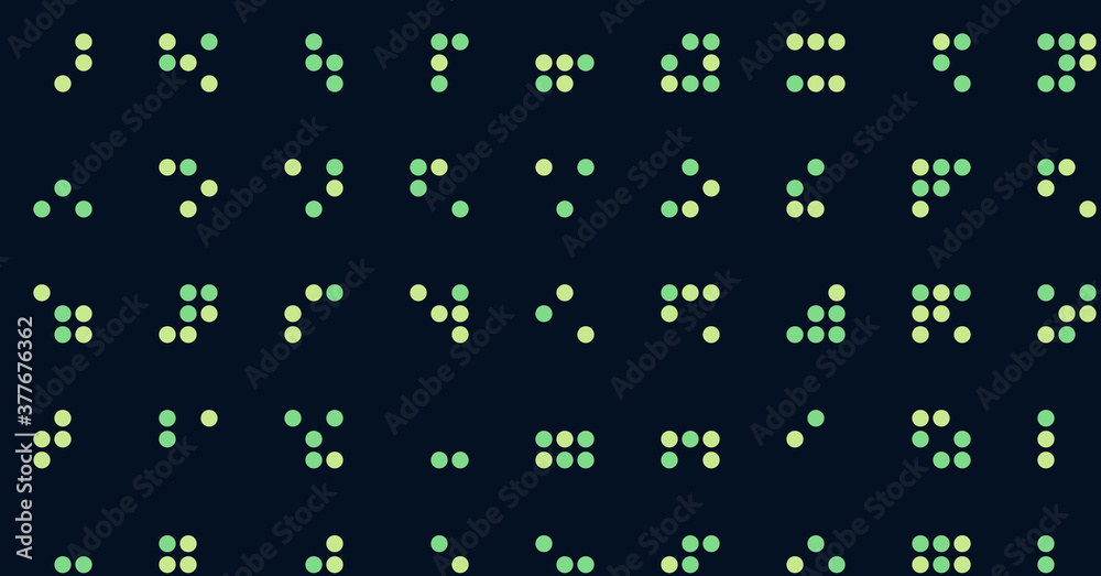Abstract Color Halftone Dots generative art background illustration Abstract Color Halftone Dots generative art background illustration