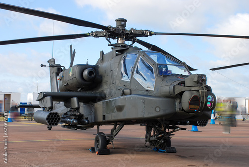 An AH-64D Apache Longbow attack helicopter photo