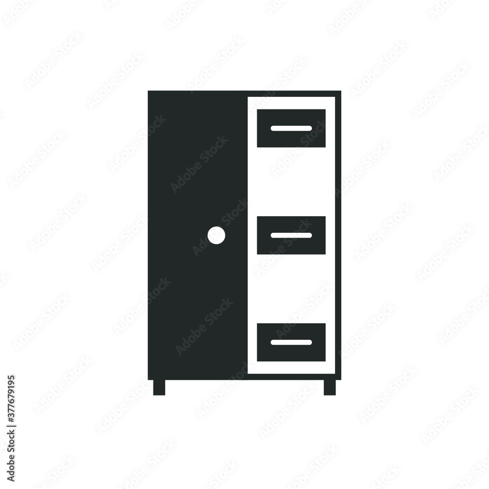 closet vector silhouette vector illustration closet vector silhouette vector illustration