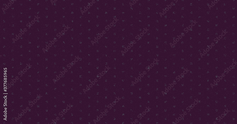 Abstract Color Halftone Dots generative art background illustration