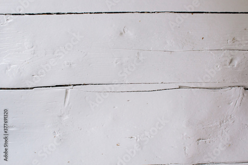 White wooden floor, real image, planks, texture, background