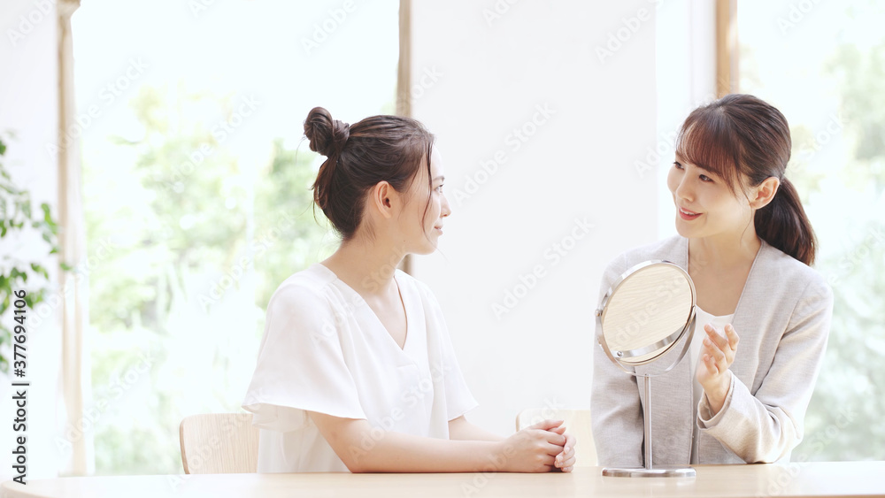 Obraz premium メイクアップアドバイス イメージ