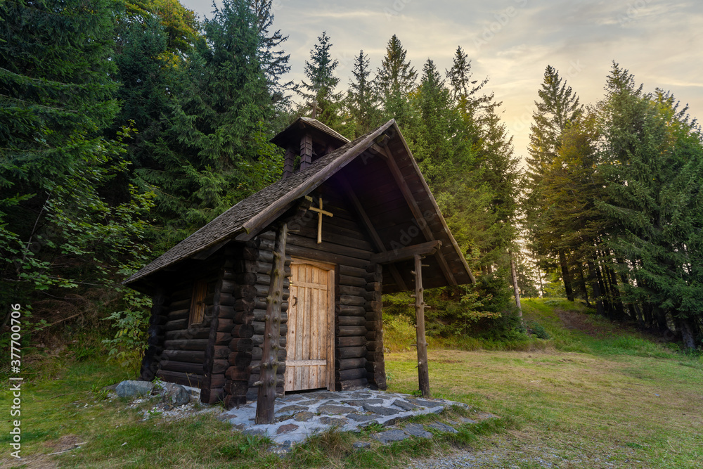 Kappelle am Hohenbogen im Bayerischen Wald Kappelle am Hohenbogen im Bayerischen Wald