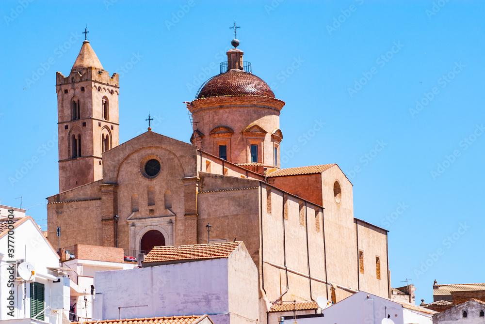 Fototapeta premium Mother Church of Pisticci. Basilicata. Italy.