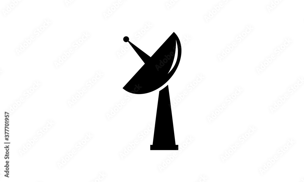 Foto parabola vector logo