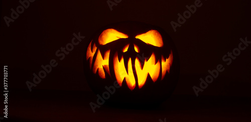 Fotografija Real Jack O Lantern for halloween