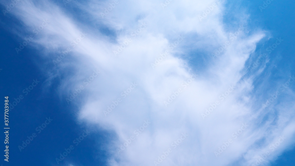青空と雲 青空と雲