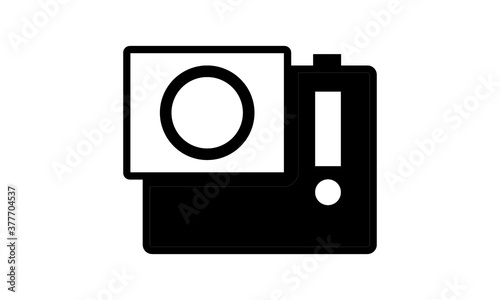 action cam logo vector