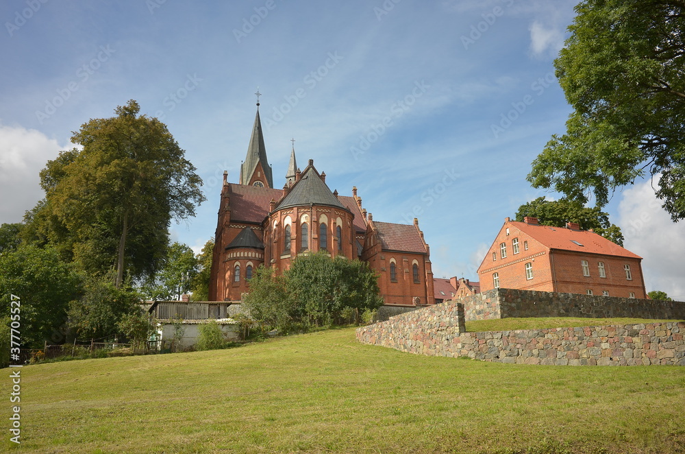 Gietrzwałd. Sanktuarium Maryjne. Polska - Mazury - Warmia.