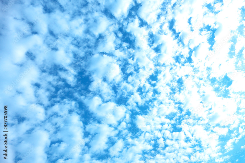 Obraz premium 青空と雲