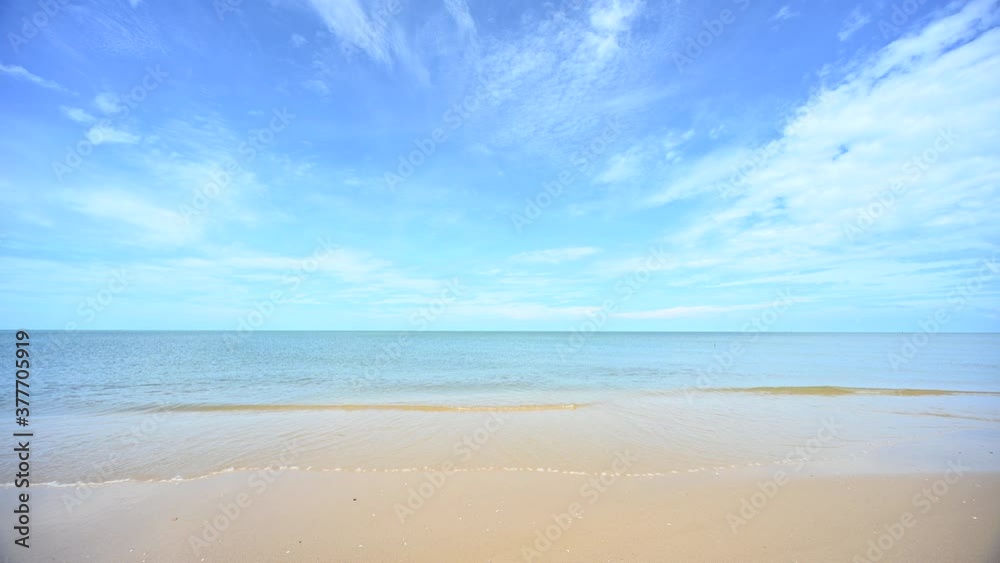 Footage 4k B-roll amazing Phuket Thailand tropical island beach,View of beach sea white sand background