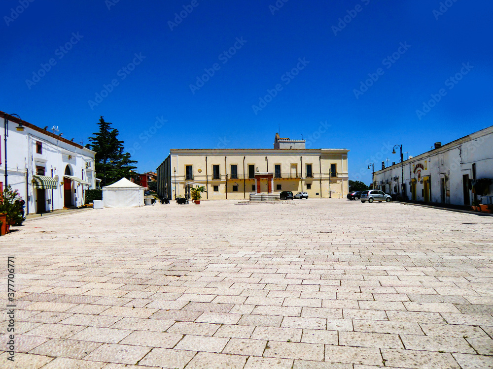 Scanzano Jonico, Piazza Gramsci, Basilicata, Matera Province, Italy