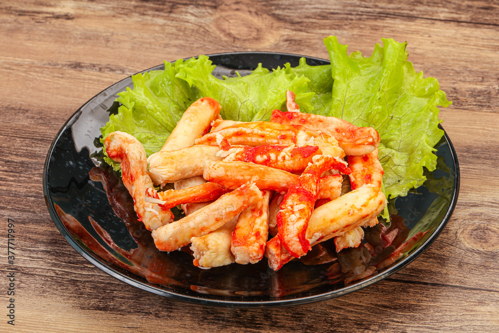 Natural luxury crab meat fillet Natural luxury crab meat fillet