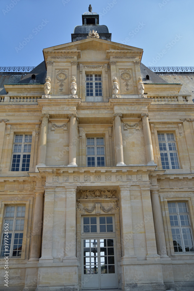 Pavillon central du château de Maisons, France