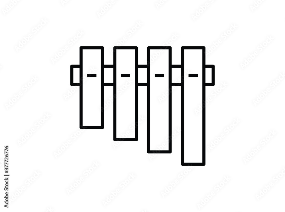 Jack audio input icon, mini jack icon, Jack cable isolated vector icon, single color vector music theme symbol for your design
