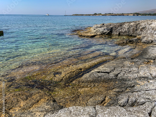 Obraz na płótnie Fontane Bianche in Syracuse, Sicily w salonie