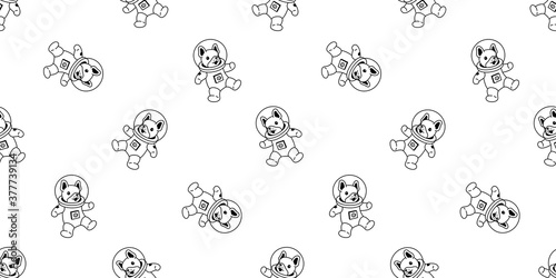 dog seamless pattern french bulldog vector space suit spaceship ufo Galaxy star puppy pet animal tile background scarf isolated repeat wallpaper cartoon illustration doodle design