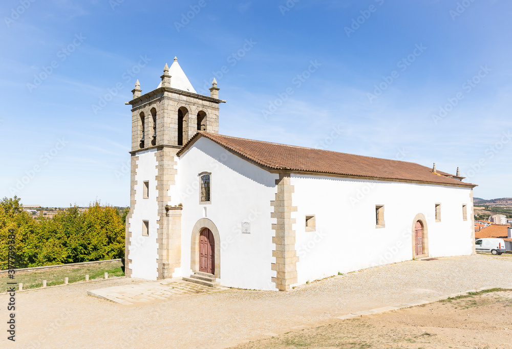 Parish church of Mogadouro town, district of Braganca, Tras-os-Montes, Portugal