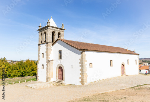 Parish church of Mogadouro town, district of Braganca, Tras-os-Montes, Portugal