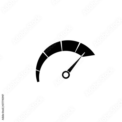 speedometer logo icon vector