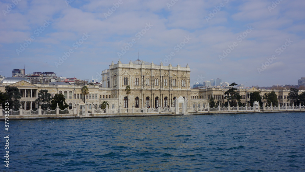 Dolmabahce Palace, view from Bosphorus, Istanbul, Turkey
Dolmabahce Palace, view from Bosphorus, Istanbul, Turkey