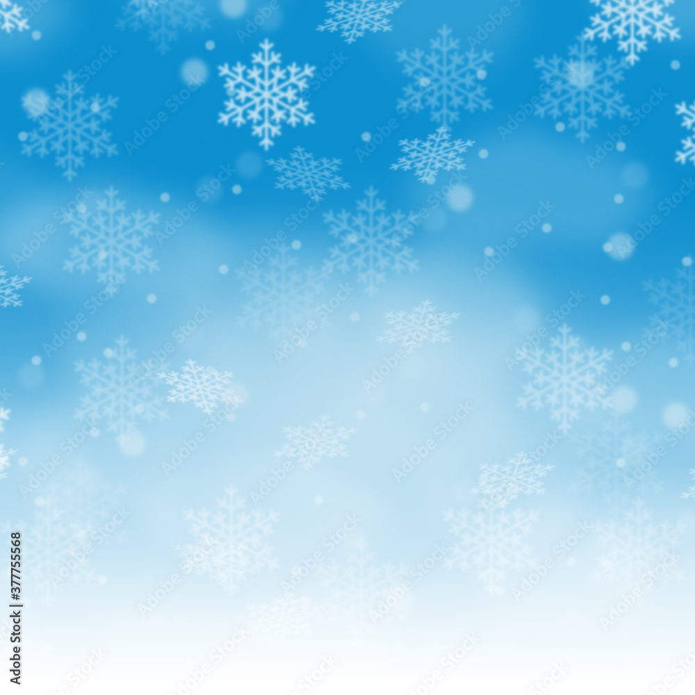 Christmas card background pattern winter decoration snow flakes snowflakes square copyspace copy space