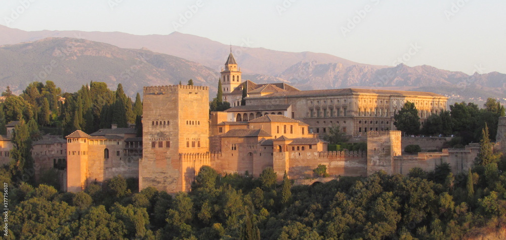 Castello medievale in Spagna - Alhambra