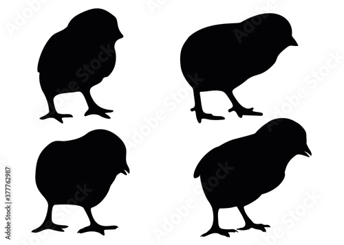 Chickens in the set.
