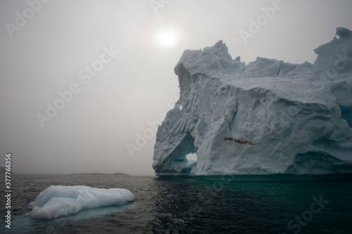 Icebergs, Nanortalik, Greenland photo
