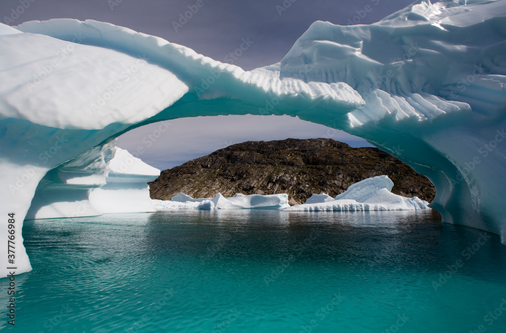 Icebergs, Unartoq Island, Greenland