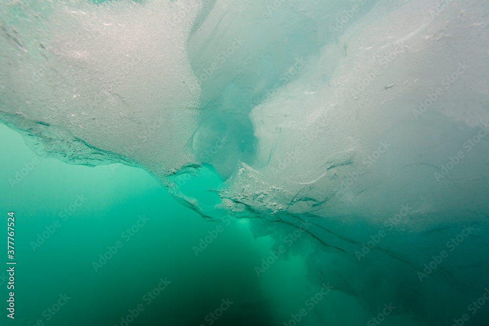 Underwater Icebergs, Ililussat, Greenland