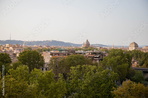 Wallpaper Mural Panorama from the Orange Garden in Rome Torontodigital.ca